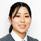 吹奏楽部 部長 山本風花さん(高3)