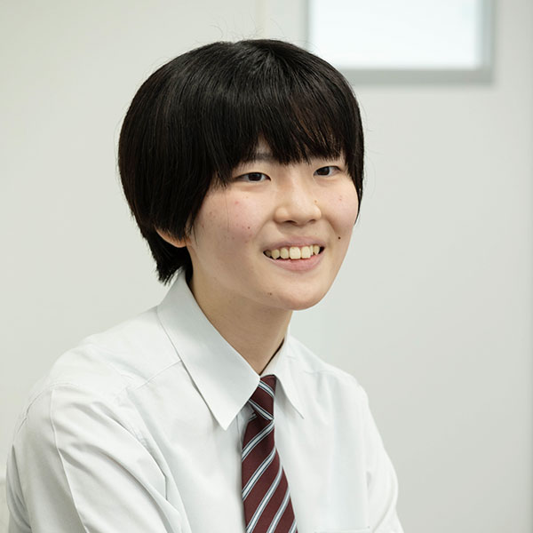 丸岡心さん（特別進学コース・高１／弓道部）