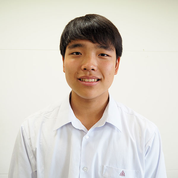 玄内勝己さん(高2)