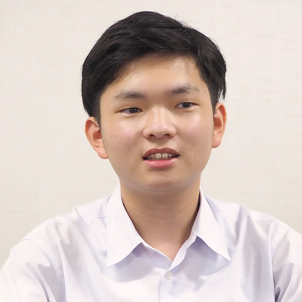 八幡昂樹さん（高3）