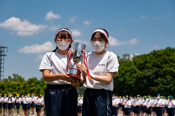 総合優勝はピンクチーム