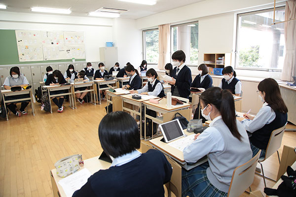 肯定派の生徒の立論。