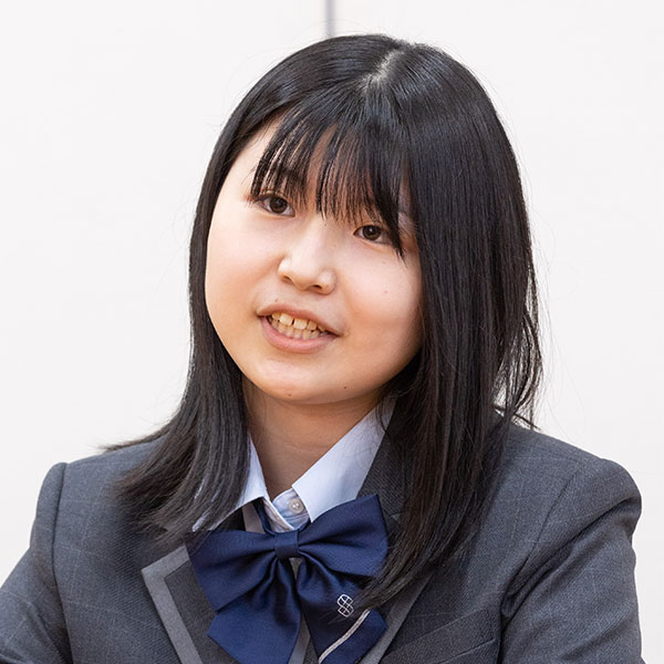 藤原一花さん（GSコース・高1）