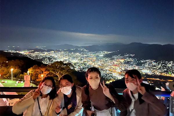 長崎では幻想的な夜景を満喫