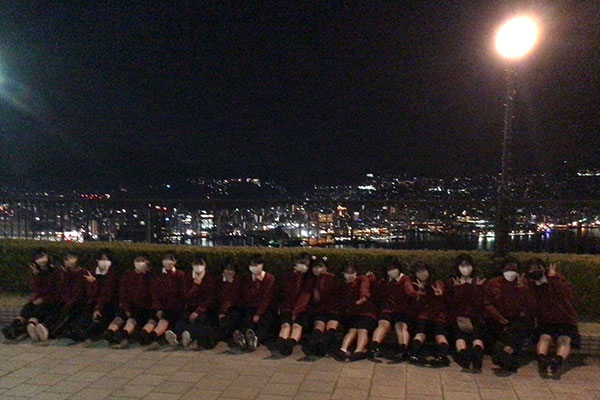 日本三大夜景の一つ、稲佐山から見た長崎の夜景も良い思い出になりました。