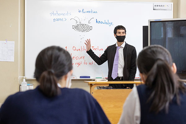 現在の授業の様子。来年度からより充実したものにリニューアルされます。