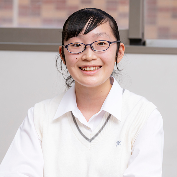 探究進学コース 田中恵愛さん