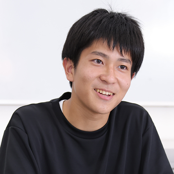 河合陽太朗さん（高2）高入生 中学時代は陸上部に所属