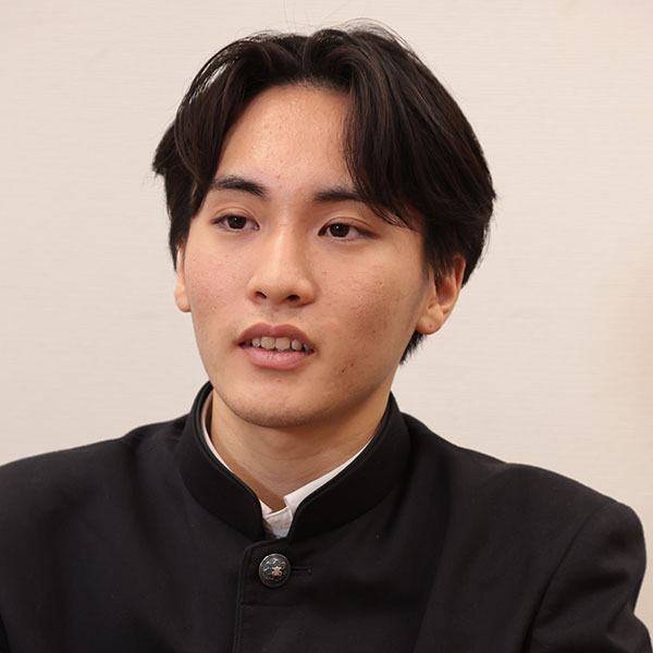 田邉上程さん（高2）