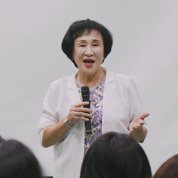 熱く語りかける石川校長。