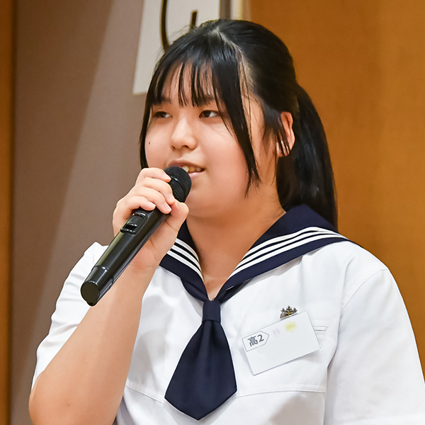 司会のTさん（高2）