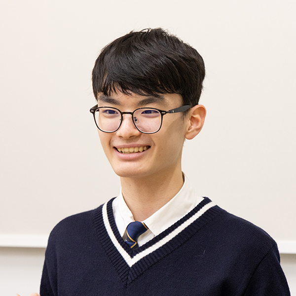 メディアラボの存在が面白いと語るKさん（高1）