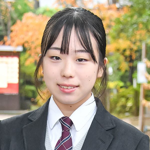 久徳芽々さん（高1）
