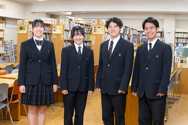 高2生徒会メンバーの皆さん。