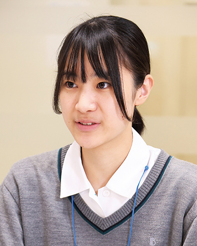 文京学院大学女子 A・Y さん（高3／実行委員長）