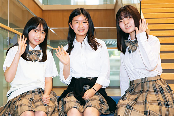 「みんなの声に耳を傾けてみんなが大好きな学校にします」