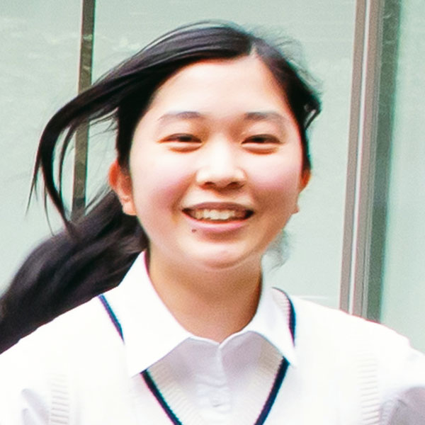 三橋里々佳さん（高2）
