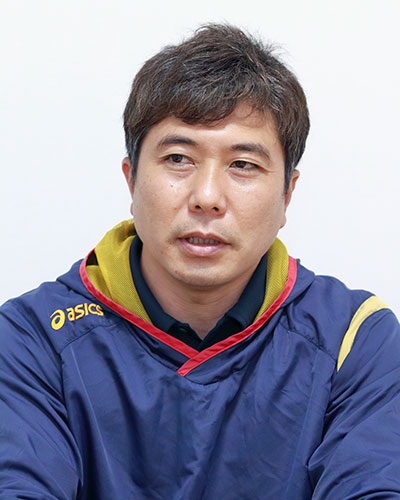 体育祭実行委員長 園田直之先生