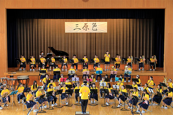 吹奏楽部のコンサート