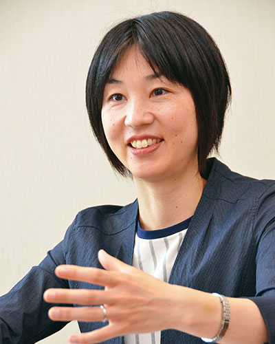 中3担任／上谷真琴先生