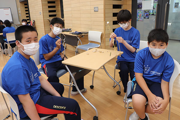 さまざまなアクティビティを通して生徒同士の絆も強まります。