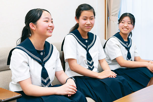 「私たち広報委員のメンバーが直接、学校の魅力を伝えます」