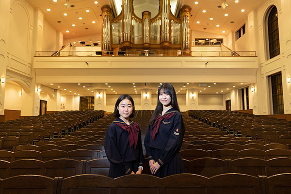 伝統が息づく優美な校舎で興味を持ったことへ自由に挑戦 - 東洋英和