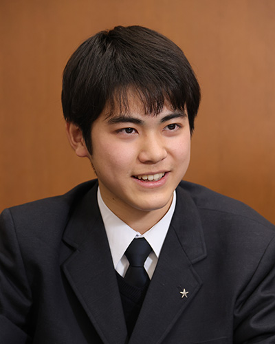 中1の時に友人作りを兼ねて地理巡検に参加するうちに、リピーターになったと話す増本航希さん（中3）