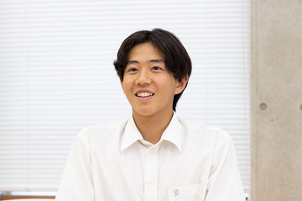 山田埜英塁さん（高2）