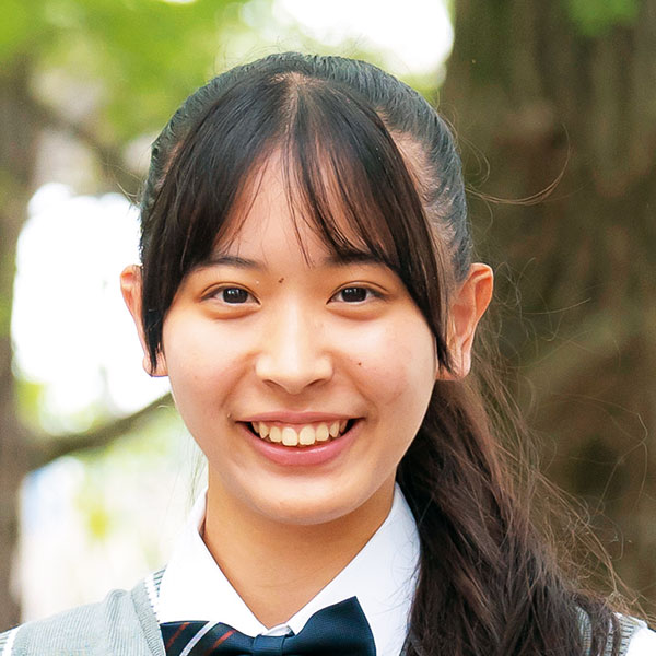 山岡璃子さん（高1）