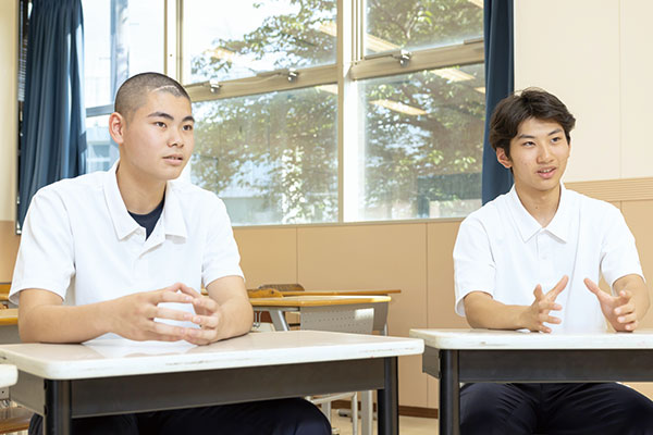 中学校は少人数なのでみんな仲が良く絆も強いです！