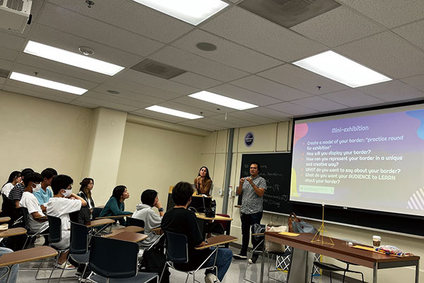 『北米グローバル研修THINKTIONプログラム＠San Diego』での様子の写真です