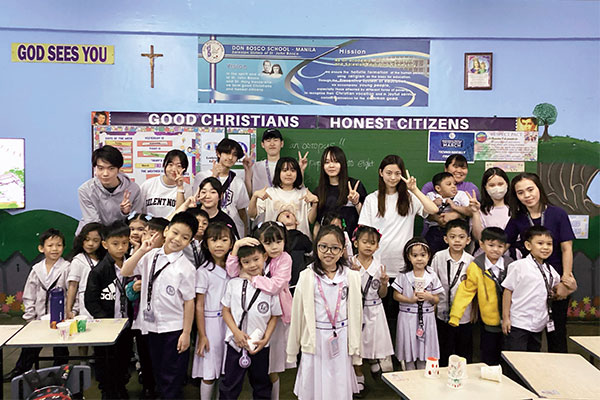 多様性を体感できる学習環境 世界に貢献できる人を育てる