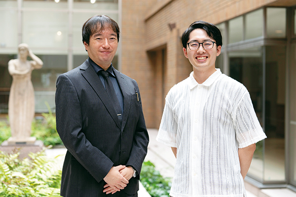 「三枝くんは高校で土台を築き、大学で花を咲かせましたね」と井一先生。